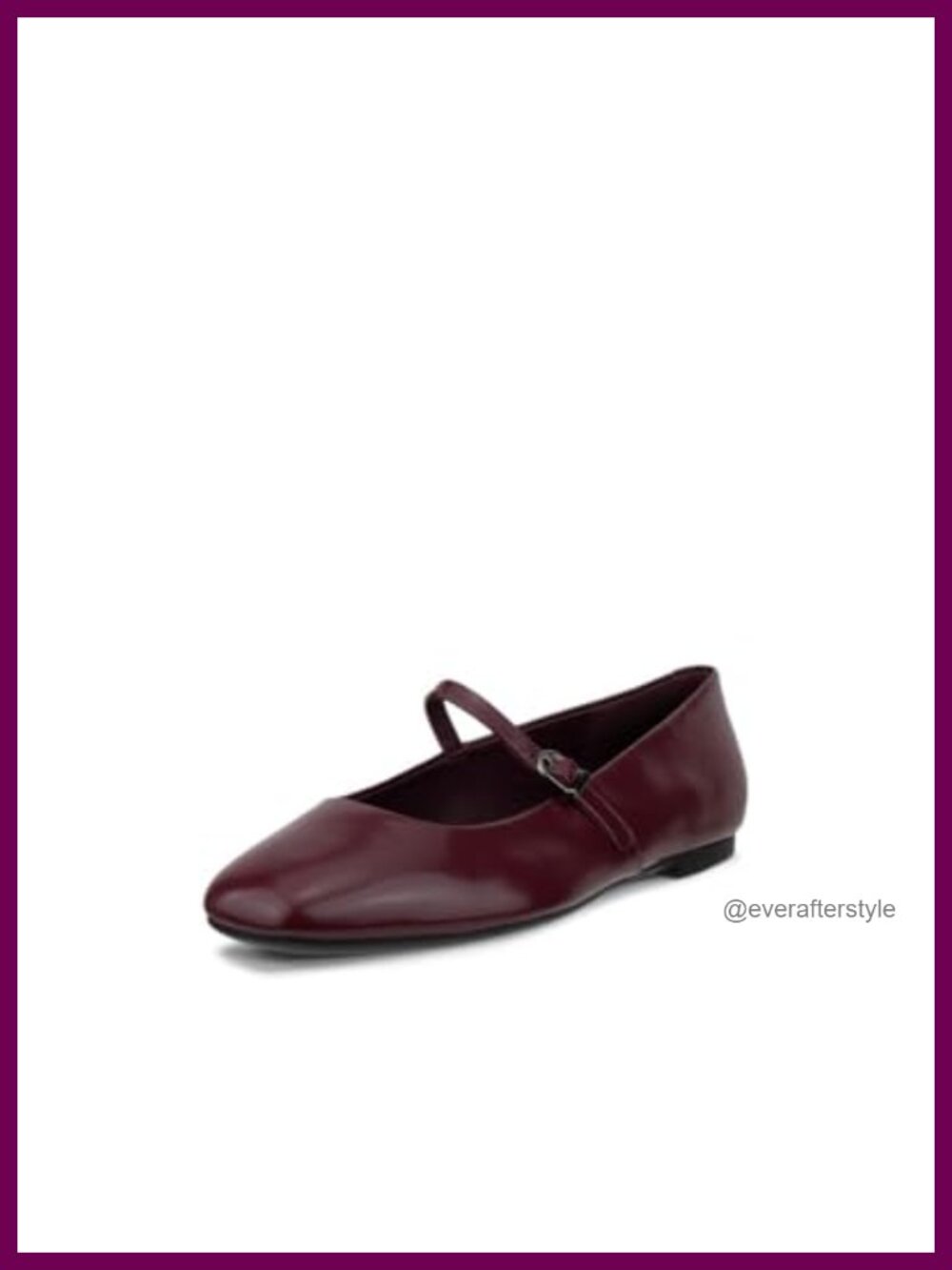 ECCO Women's Margot Mary Jane Ballerina Flats Patent Leather